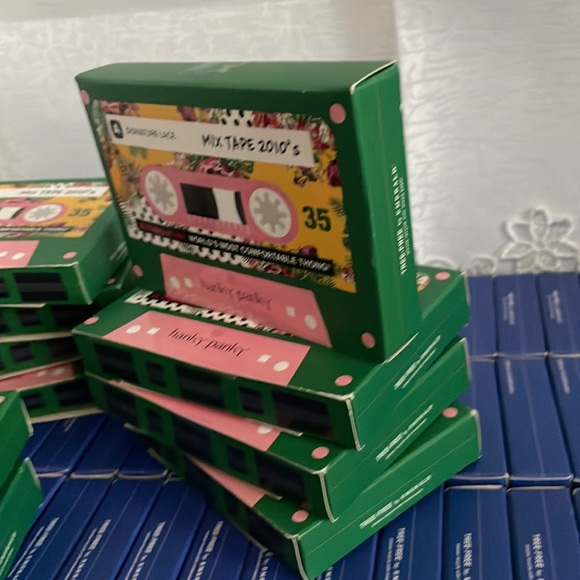 Hanky Panky original rise mixed tape thong 2010’s limited edition 5 Pairs NIB - Picture 6 of 7